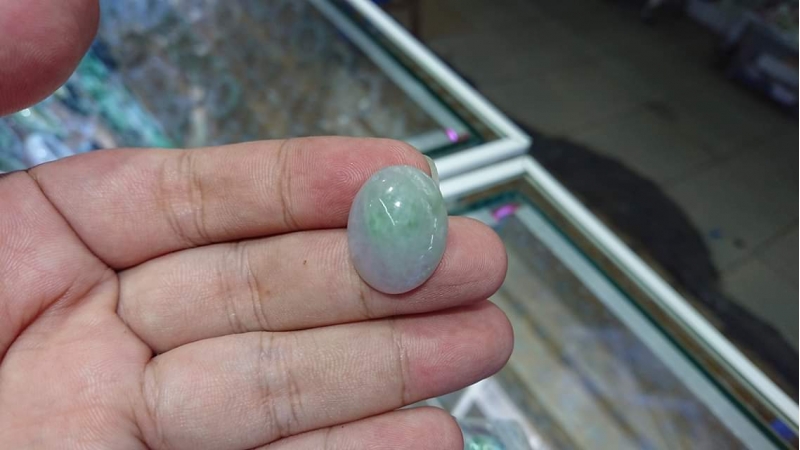 Mặt nhẫn cẩm thạch tím lý dài 22mm | Phúc Lộc Thọ Jade - Mua bán ...